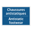 Chaussures antistatiques - Antistatic footwear