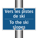 Vers les pistes de ski - To the ski slopes
