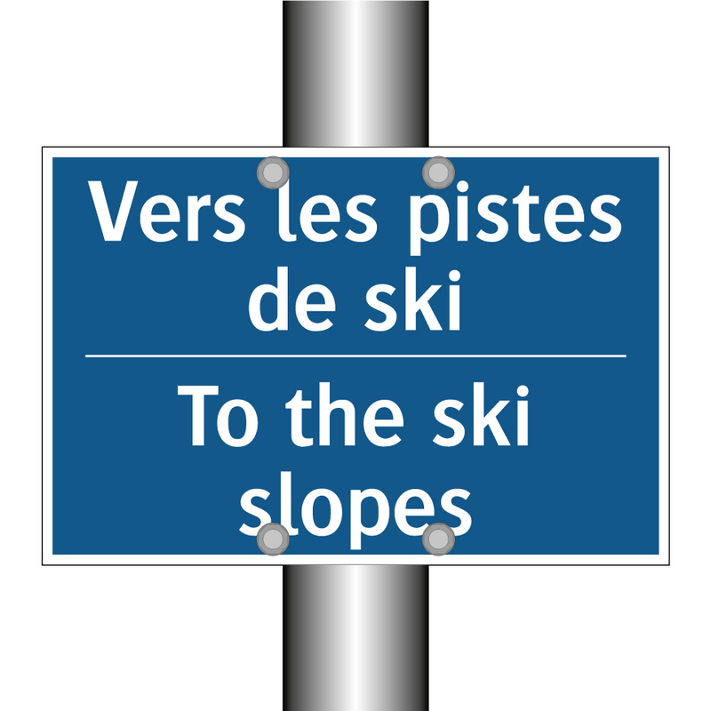 Vers les pistes de ski - To the ski slopes