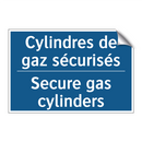 Cylindres de gaz sécurisés - Secure gas cylinders
