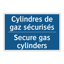 Cylindres de gaz sécurisés - Secure gas cylinders