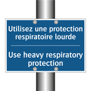 Utilisez une protection respiratoire  /.../ - Use heavy respiratory protection /.../