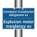 Compteur d'explosion obligatoire  /.../ - Explosion meter mandatory ex