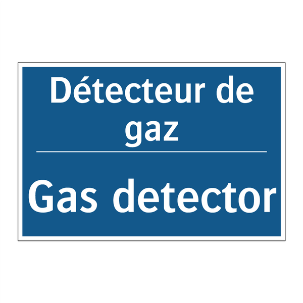 Détecteur de gaz - Gas detector