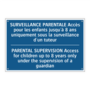 SURVEILLANCE PARENTALE Accès pour  /.../ - PARENTAL SUPERVISION Access for  /.../