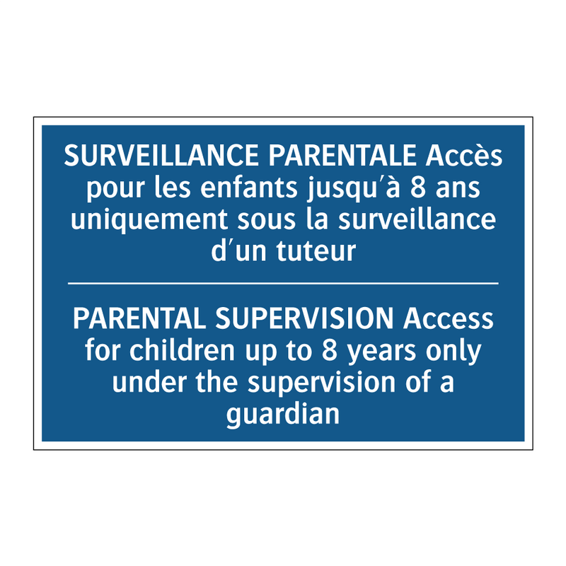 SURVEILLANCE PARENTALE Accès pour  /.../ - PARENTAL SUPERVISION Access for  /.../