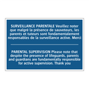 SURVEILLANCE PARENTALE Veuillez  /.../ - PARENTAL SUPERVISION Please note  /.../