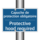 Capuche de protection obligatoire /.../ - Protective hood required
