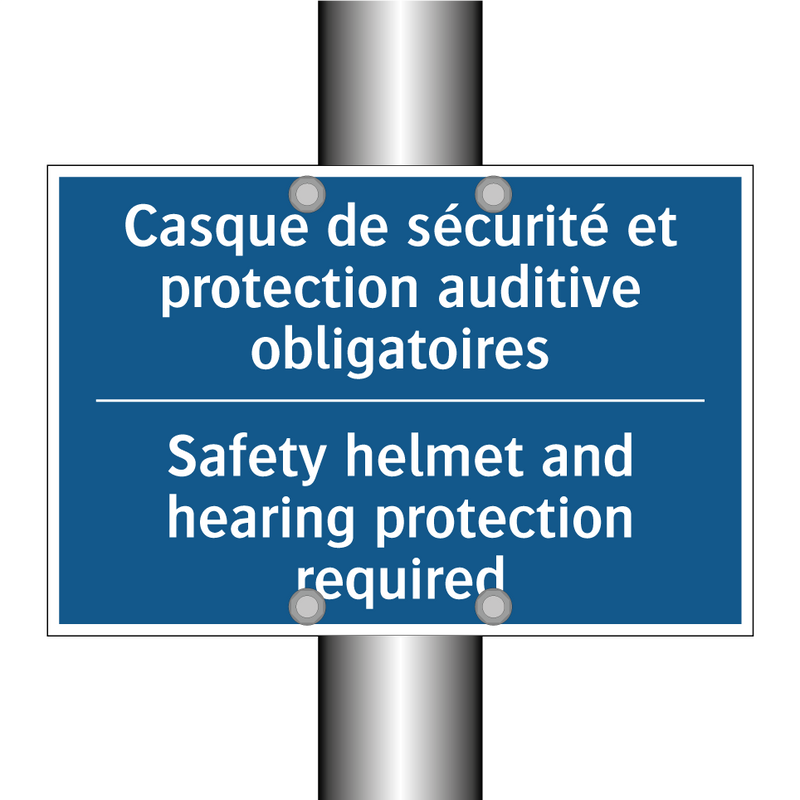 Casque de sécurité et protection  /.../ - Safety helmet and hearing protection  /.../