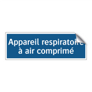 Appareil respiratoire à air comprimé