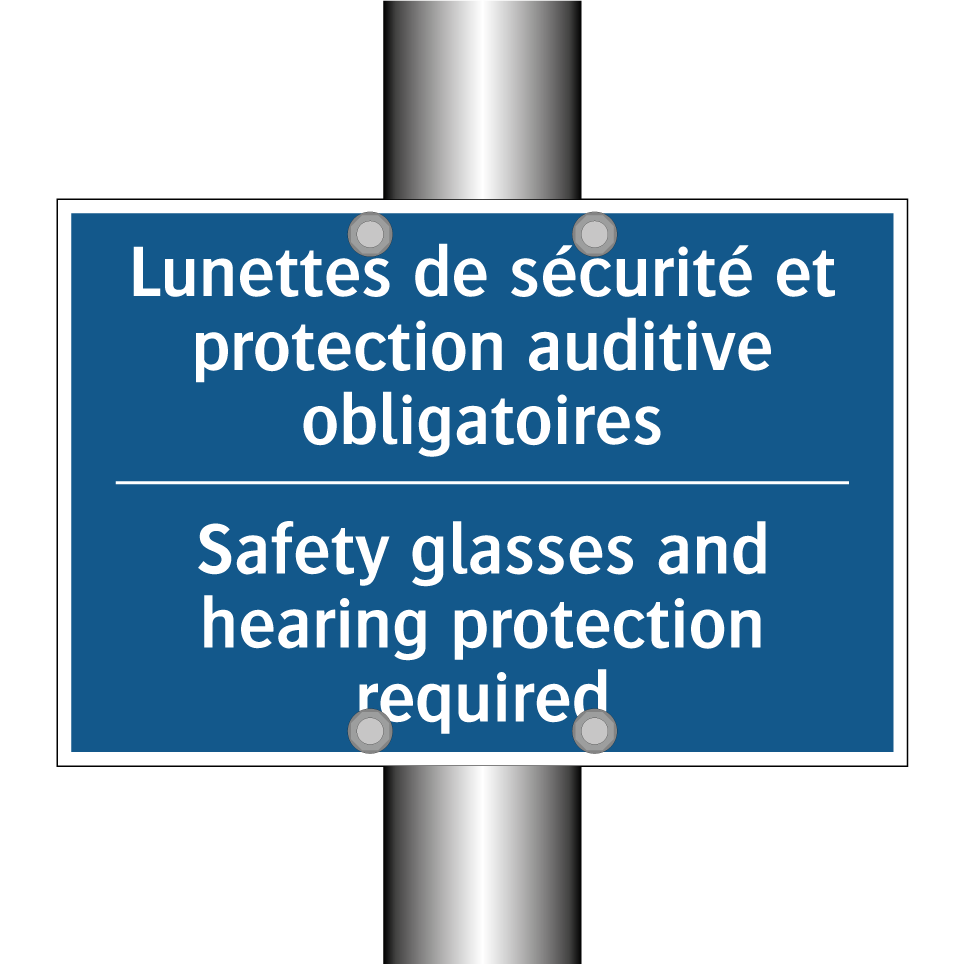 Lunettes de sécurité et protection  /.../ - Safety glasses and hearing protection  /.../