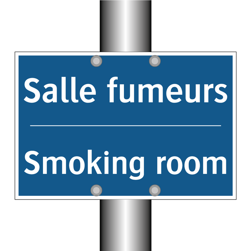 Salle fumeurs - Smoking room