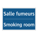 Salle fumeurs - Smoking room
