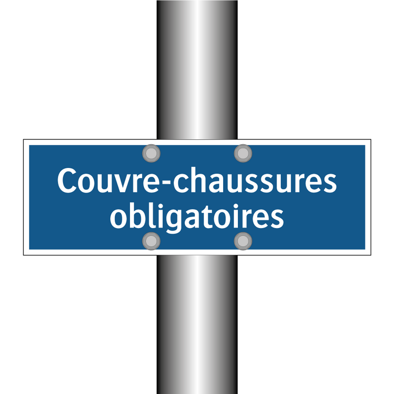 Couvre-chaussures obligatoires