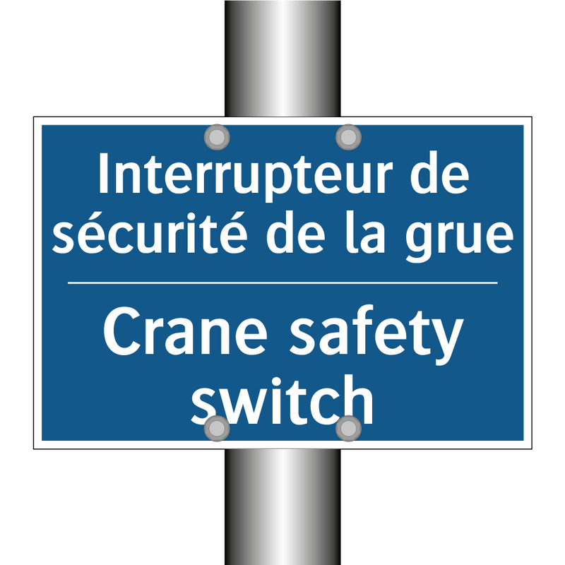 Interrupteur de sécurité de la  /.../ - Crane safety switch