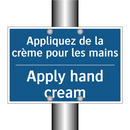 Appliquez de la crème pour les  /.../ - Apply hand cream