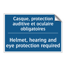 Casque, protection auditive et  /.../ - Helmet, hearing and eye protection  /.../