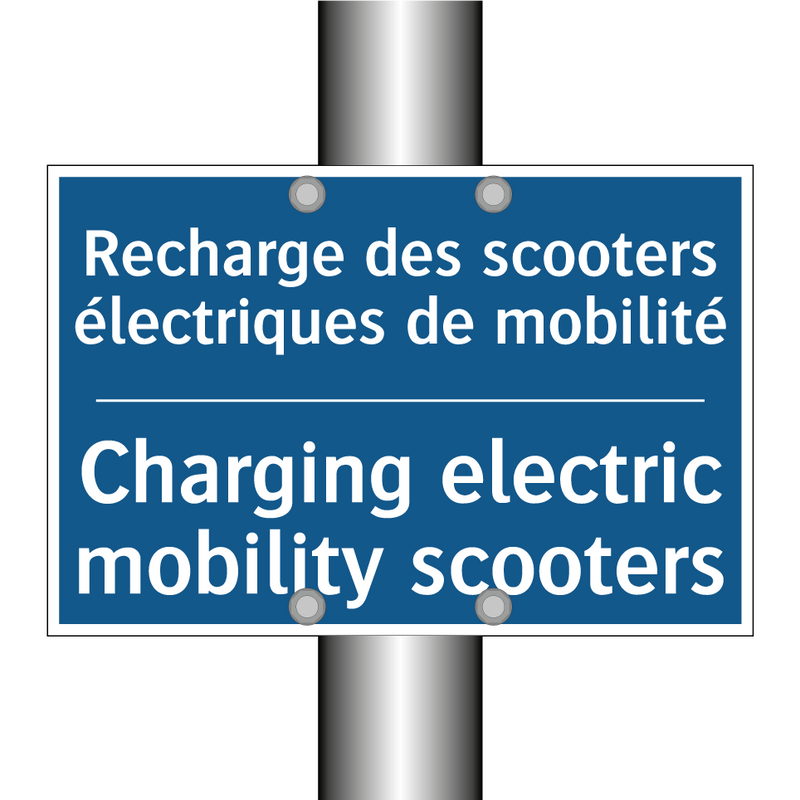 Recharge des scooters électriques  /.../ - Charging electric mobility scooters /.../