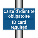 Carte d'identité obligatoire - ID card required