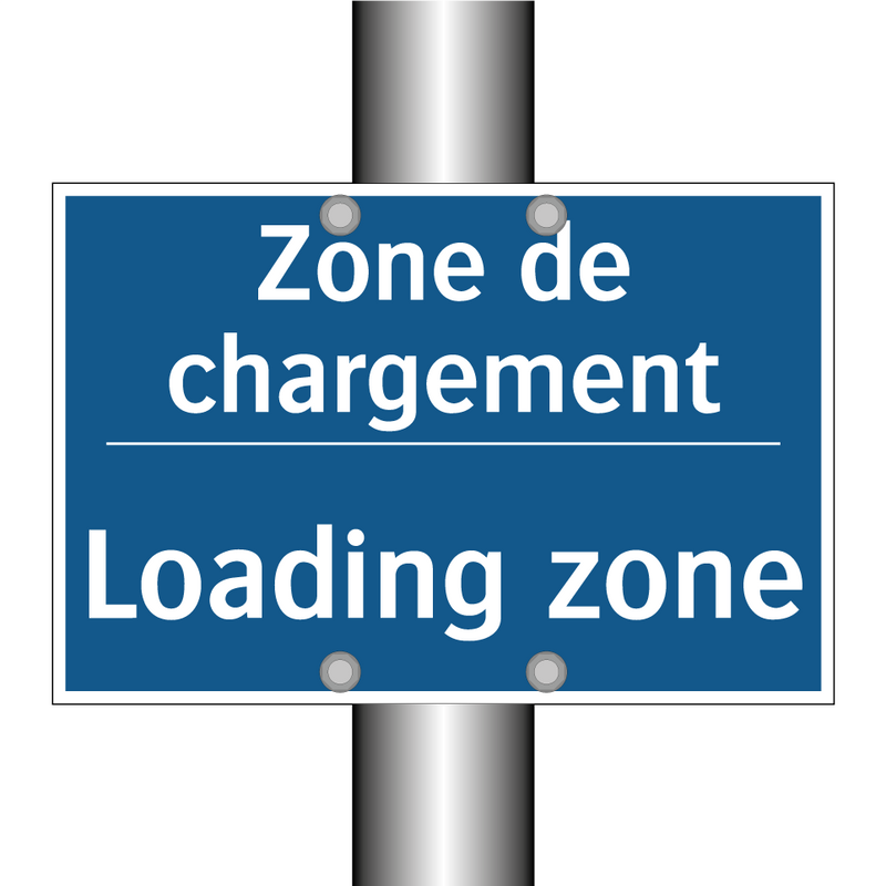 Zone de chargement - Loading zone