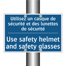 Utilisez un casque de sécurité  /.../ - Use safety helmet and safety glasses /.../