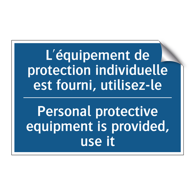 L'équipement de protection individuelle  /.../ - Personal protective equipment  /.../