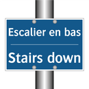 Escalier en bas - Stairs down