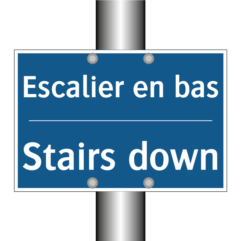 Escalier en bas - Stairs down