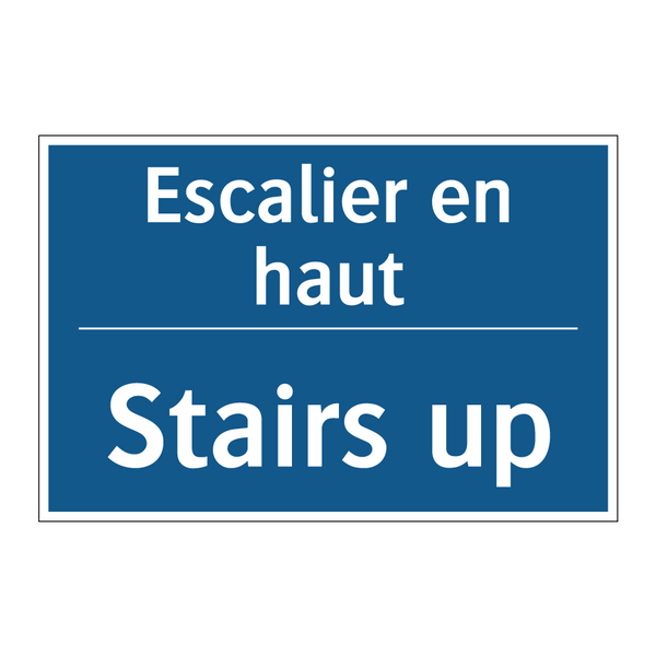 Escalier en haut - Stairs up