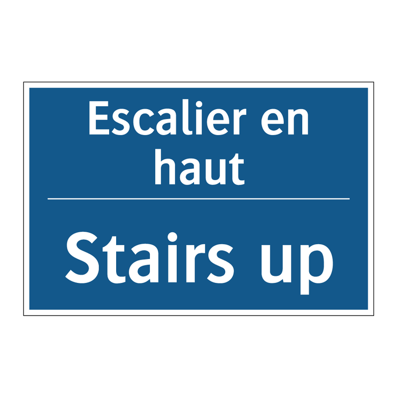 Escalier en haut - Stairs up