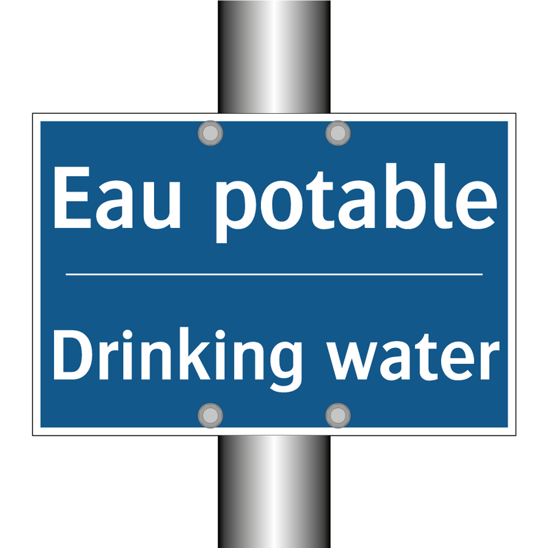 Eau potable - Drinking water