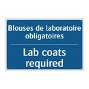 Blouses de laboratoire obligatoires /.../ - Lab coats required
