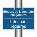 Blouses de laboratoire obligatoires /.../ - Lab coats required