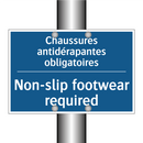 Chaussures antidérapantes obligatoires /.../ - Non-slip footwear required
