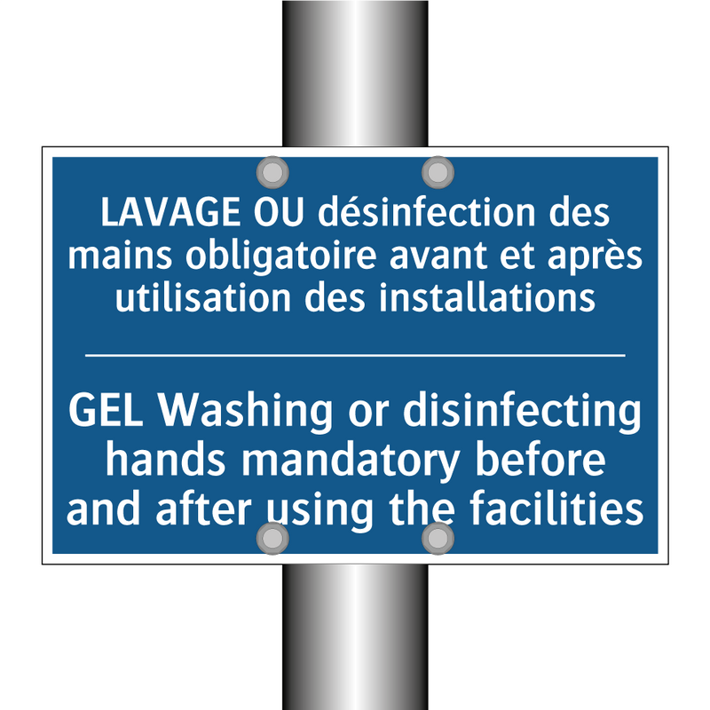 LAVAGE OU désinfection des mains  /.../ - GEL Washing or disinfecting hands  /.../