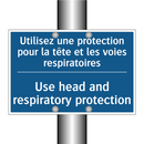 Utilisez une protection pour la  /.../ - Use head and respiratory protection /.../