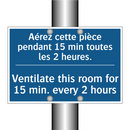 Aérez cette pièce pendant 15 min  /.../ - Ventilate this room for 15 min.  /.../