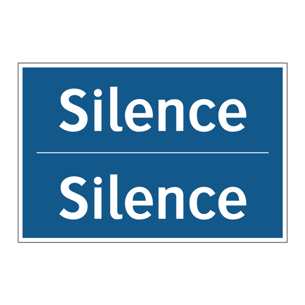 Silence - Silence