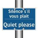 Silence s'il vous plaît - Quiet please