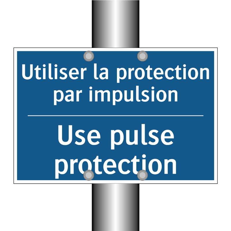 Utiliser la protection par impulsion /.../ - Use pulse protection