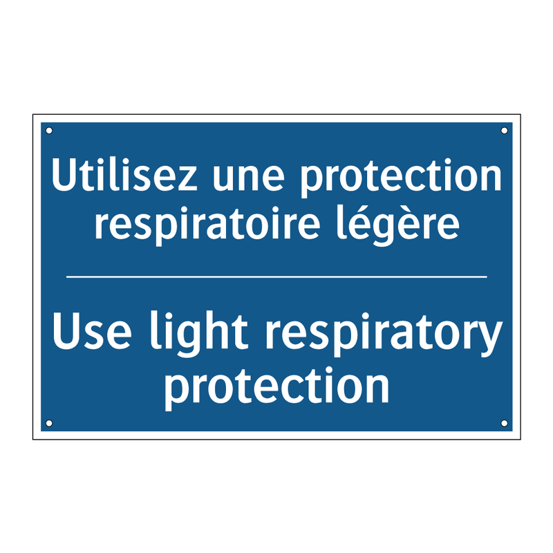 Utilisez une protection respiratoire  /.../ - Use light respiratory protection /.../