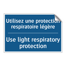 Utilisez une protection respiratoire  /.../ - Use light respiratory protection /.../