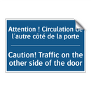 Attention ! Circulation de l'autre  /.../ - Caution! Traffic on the other  /.../