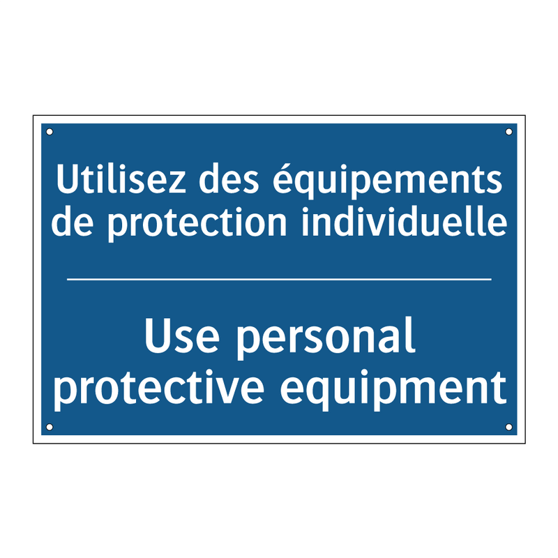 Utilisez des équipements de protection  /.../ - Use personal protective equipment /.../