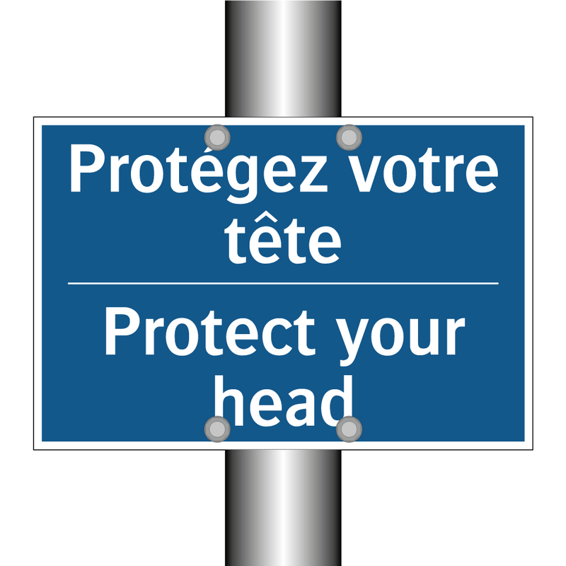 Protégez votre tête - Protect your head