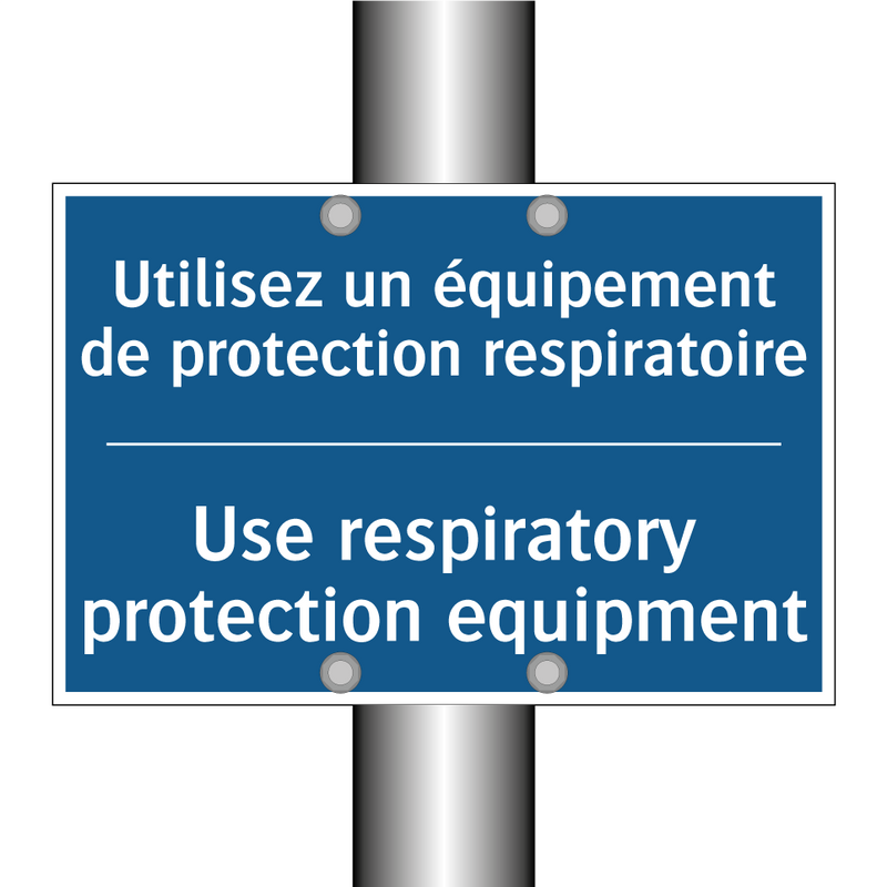 Utilisez un équipement de protection  /.../ - Use respiratory protection equipment /.../