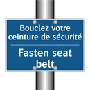 Bouclez votre ceinture de sécurité /.../ - Fasten seat belt