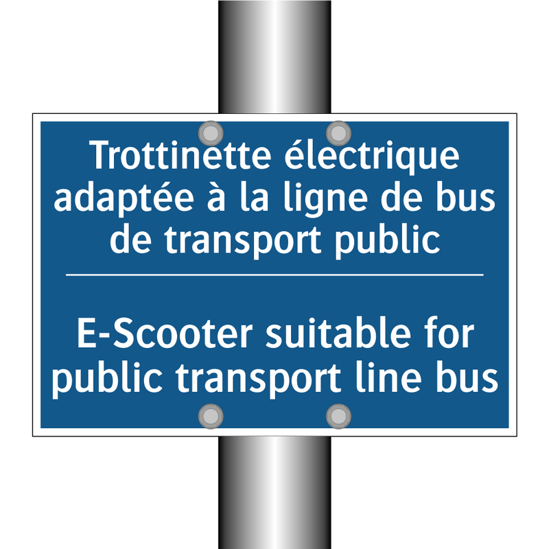 Trottinette électrique adaptée  /.../ - E-Scooter suitable for public  /.../