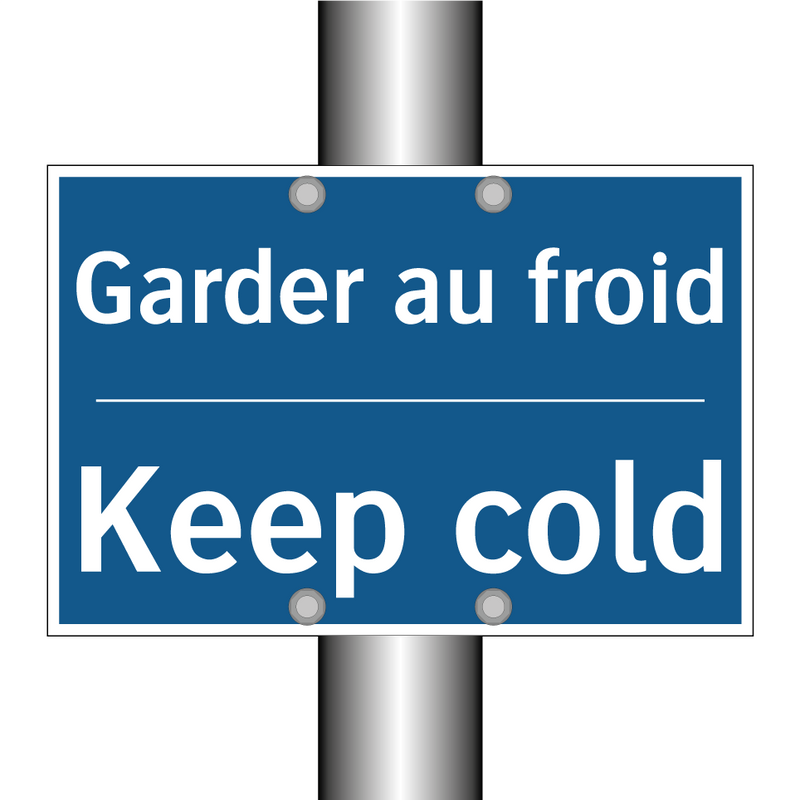 Garder au froid - Keep cold