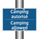 Camping autorisé - Camping allowed
